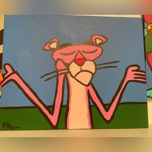 The Pink Panther Painting